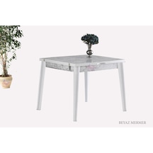 Yanlardan Açılır Katlanır Büyüyen Kare Masa 75x80 Cm 001