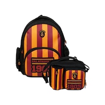 Galatasaray Erkek Çocuk İlkokul Çantası Ve Beslenme Çantası Seti Galatasaray Baskılı Sarı - Kırmızı - Siyah - Setgs26925b Çok Renkli