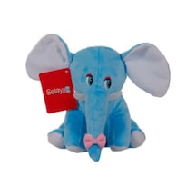 Sevimli Mavi Peluş Fil 25 CM Sevimli Mavi Peluş Fil 25 CM
