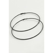 Depomıx Noktalı Metal Halka Küpe 8-9-10 Cm-8 Cm çok renkli