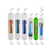 Su Arıtma Cihazı Filtresi 6'lı Set Paket Aşama Membransız