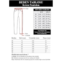 Ukdwear Italyan Kesim Erkek Keten Pantolon Gri Ukd1380