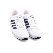 Owndays M-04186 Erkek Anorak Sneaker Ayakkabı Beyaz Lacivert Beyaz - Lacivert - Kırmızı