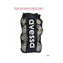 TÇ-18 Futbol Top Çantası 12 Top Kapasiteli  TOPLAR DAHİL DEĞİLDİR Çok Renkli
