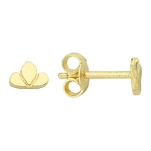 Goldkupe 14 Ayar Altın Minik Bulut Küpe 0,58 Gr-1818