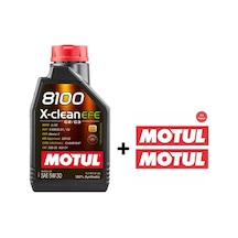 8100 X-clean Efe 5w30 Motor Yağı 1 Lt & 2 Li Sticker