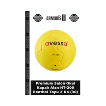 Premium Salon Okul Kapalı Alan Ht-200 Hentbol Topu 2 No 30 Çok Renkli