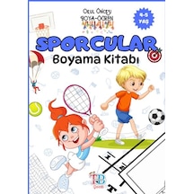 Sporcular Boyama Kitabı - Qhdh-667065