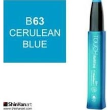 Touch Twin Marker Refill Ink 20Ml B63 Cerulean Blue