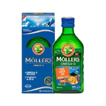 Mollers Omega 3 Balık Yağı Tuttu Frutti 250 Ml