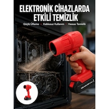 Kablosuz Elektrikli Toz Üfleyici Çok Amaçlı Temizlik Aleti Yeni Nesil Belirtilmemiş