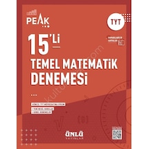 Tyt Temel Matematik 15'Li Deneme Best Peak - Ünlü Yayınları