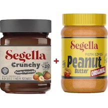 Segella Fındık Parçacıklı Kakaolu Fındık Kreması + %100 Fıstık Ezmesi Original 2 x 350 G