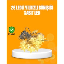 Yıldız Led Işık 5 Metre Dekoratif Aydınlatma Günışığı Diğer