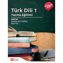 Türk Dili 1 Yazma Eğitimi  -  Ekonomik Boy -  Pegem Akademi Yayıncılık