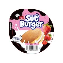 Eti Süt Burger 35g Çilekli - Bol Sütlü Hafif Atıştırmalık 8'li Avantaj Paketi - 8 Adet Tarı