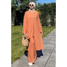 Rabia Şamlı Yaren Üçlü Takım Kiremit Normal