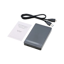 Geeksen "2.5\" Sata Usb 3.0 Hdd/ssd Kutusu - Çekmeceli Tasarım, 6gbps Hızlı Veri Aktarım"