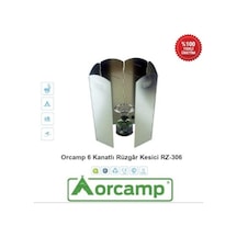Orcamp Orgaz Çantalı 6 Kanatlı Kamp Rüzgar Kesici Rüzgarlık RZ306 Çok Renkli