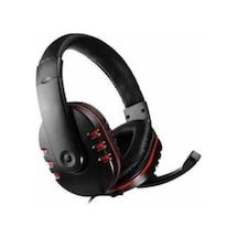 Batutech Oyuncu Kulaklığı Kulak Üstü Kablolu Stereo Mikrofonlu Yumuşak Kulak Yastığı Yeni Nesil Tak