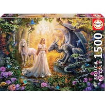 Educa Puzzle 1500 Parça Dragon Prences &Unıcorn 17696