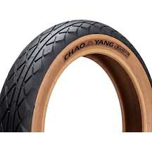 Chaoyang 20x4.00 3mm Zırhlı Fat Bike Bisiklet Lastiği Amber
