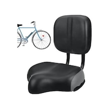 Sarissa Sırt Destekli Arkalıklı Ayarlamalı Geniş Elektrikli Bisiklet Selesi Koltuğu Siyah