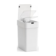 Otomatik Hareket Sensörlü Çöp Kovası, Banyo Çöp Kovası, Çocuk Odası Çöp Sepeti, Çöp Kutusu, 2 Adet 1.5 V Aa Pil, Piller Pakete Dahil Değildir 9 Litre - 15x22x32 Cm Belirtilmemiş