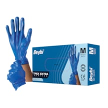 Tpex Extra Eldiven Mavi - 100'lük Kutu M Beden