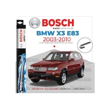Bmw X3 E83 Muz Silecek Takımı 2003-2010 Bosch Aerotwin