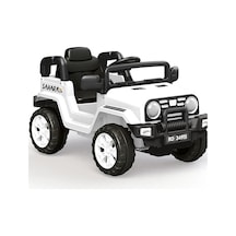 Dolu Oyuncak Sahara Beyaz 12 V Akülü Araba