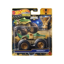 Hot Wheels Monster Trucks Bigfoot Trophy Şampiyonları Crocovıle Çok Renkli