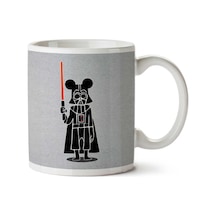 Darth Vader Mouse Mickey Star Wars Disney İki Tarafı Baskılı Kupa Bardak