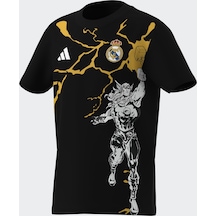 Adidas Jy5856 Real Marvel Tey Çocuk Tişört Siyah