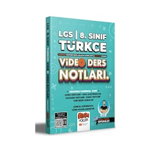 2022 LGS 8.Sınıf Türkçe Video Ders Notları- Benim Hocam Yayınları