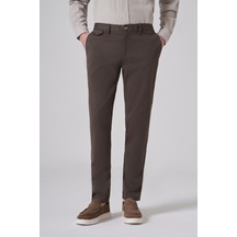 Morven Erkek Haki Pamuk Trend Slim Fit Chino Pantolon 26ks003008710 Haki