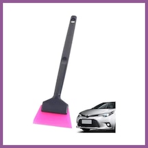 Bezos Mini Saplı Silikon Çekçek Ragle Cam Filmi Çekme Uygulama Aparatı 6x22cm Siyah Pembe Rengaren