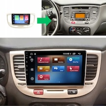 Kia Rio Android Multimedya Sistemi 4-64 For-x 2005-2011 Ön Kayıt Kamera  9"