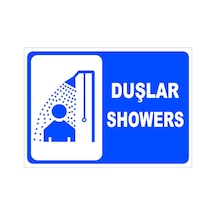 Duşlar 25x35 Cm Sticker