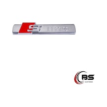 Audi S-Line Bagaj Logosu Paslanmaz Krom Kaplama