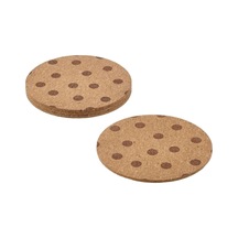 Bardak Altlığı, Mantar, 10 Cm, 4 Adet Diğer