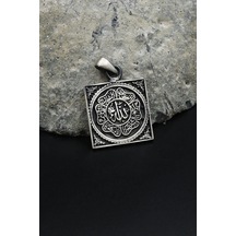 Kolye Ucu ''allah'' Yazılı 925 Ayar Gümüş 901601 Gümüş