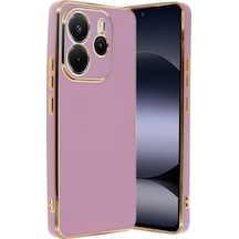 Note 14 4g Kılıf Volet Silikon - Mor
