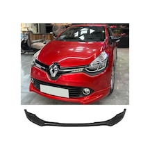 Renault Clio 4 Ön Ek Plastik Siyah Karlık-ön-ek-bodykit 2012 2013 2014 2015 2016 Makyajsız Kasa