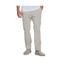 Hatemoğlu Bej Regular Fit Yandan Cepli Kanvas Pantolon 35713 Bej