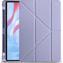Mey İthalat Huawei Honor Pad X9a Kalemlikli Mars Tablet Kılıfı - Lila