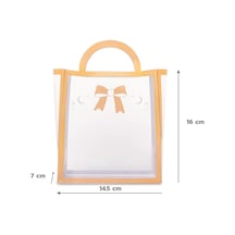 Yaldızlı Asetat Çanta 14.5 X 16 X 7 1 Adet