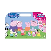 Peppa Pig - Çıkartma Hediyeli Boyama Albümü- Doğan Çocuk