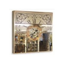 Cm 17310 60 60 10,5cm Çarklı Duvar Saati Çok Renkli