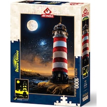 1000 Parca Yıldız Kapısı Neon Tablo Puzzle